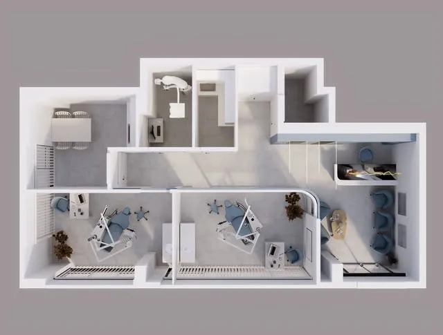 Plan · 3D izometrik